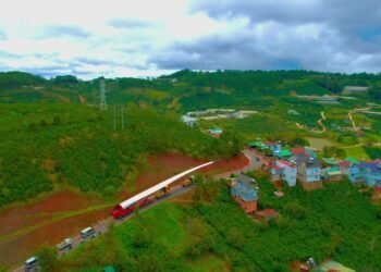 Cánh Quạt đầu tiên của dự án điện gió đã được chở đến đồi chè Cầu Đất, Đà Lạt.
 …