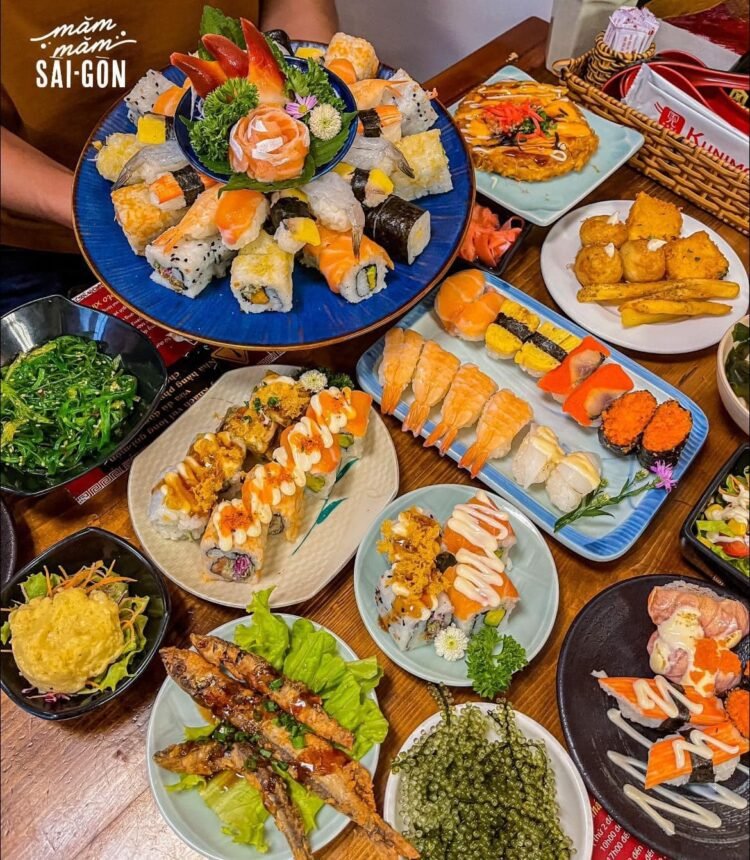 BUFFET SUSHI + LẨU SIÊU NGON CHỈ TỪ 189 XU, ĐI 6 NGƯỜI TẶNG BÁNH KEM SUSHI KHI S...
