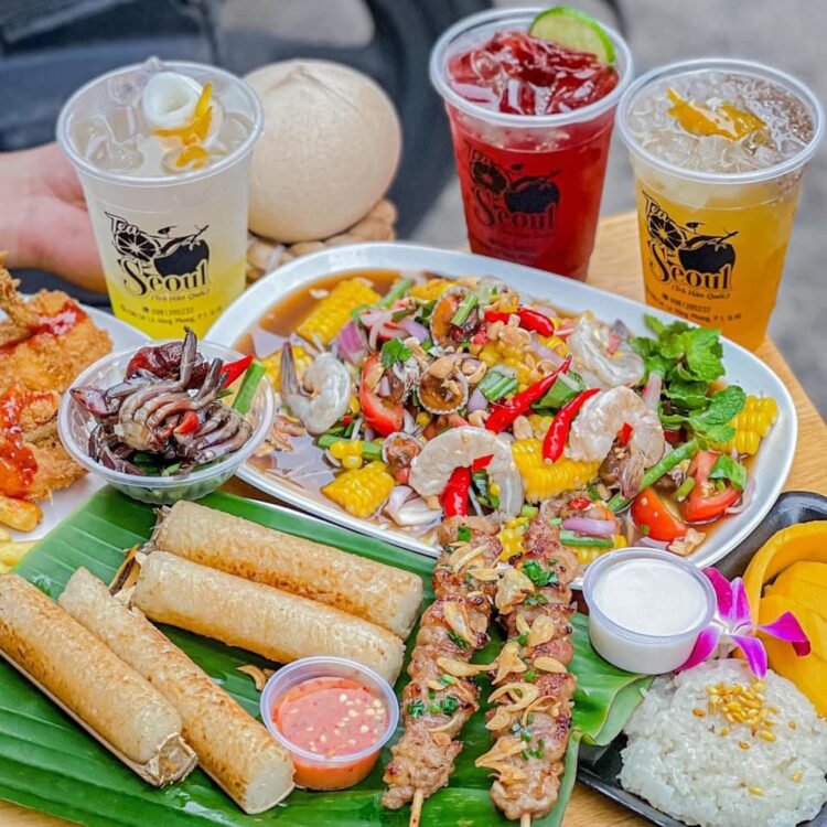 GỎI ĐU ĐỦ TÔM SỐNG/SÒ HUYẾT SIÊU CAY ĐẬM ĐÀ CHUẨN VỊ THÁI 

Sa-wa-dee krup! Khôn...