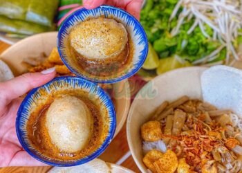 Đặc sản xứ núi tại Sài Gòn BÚN MẮM CUA chuẩn vị Gia Lai mùi thơ...