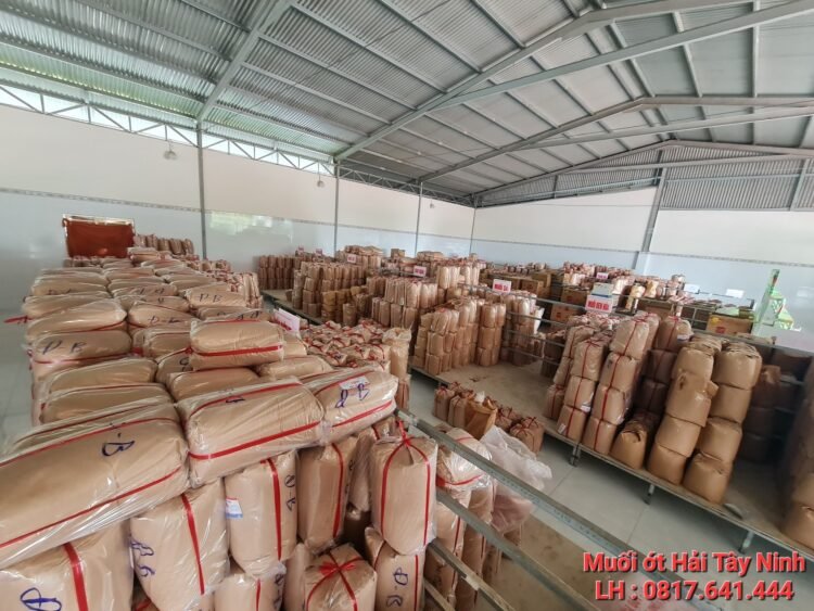 MUỐI ỚT HẢI TÂY NINH 
TUYỂN SỈ TRÊN CẢ NƯỚC 
Hơn 40 loại mặt hàng muối tôm đặc ...