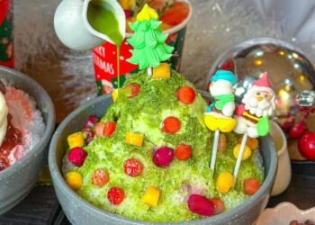 BẤT NGỜ CHƯA, ĐÁ BÀO NHẬT ĐÃ CÓ PHIÊN BẢN NOEL , BÁNH RED VELVET NGON ĐỈNH CHÓP ...