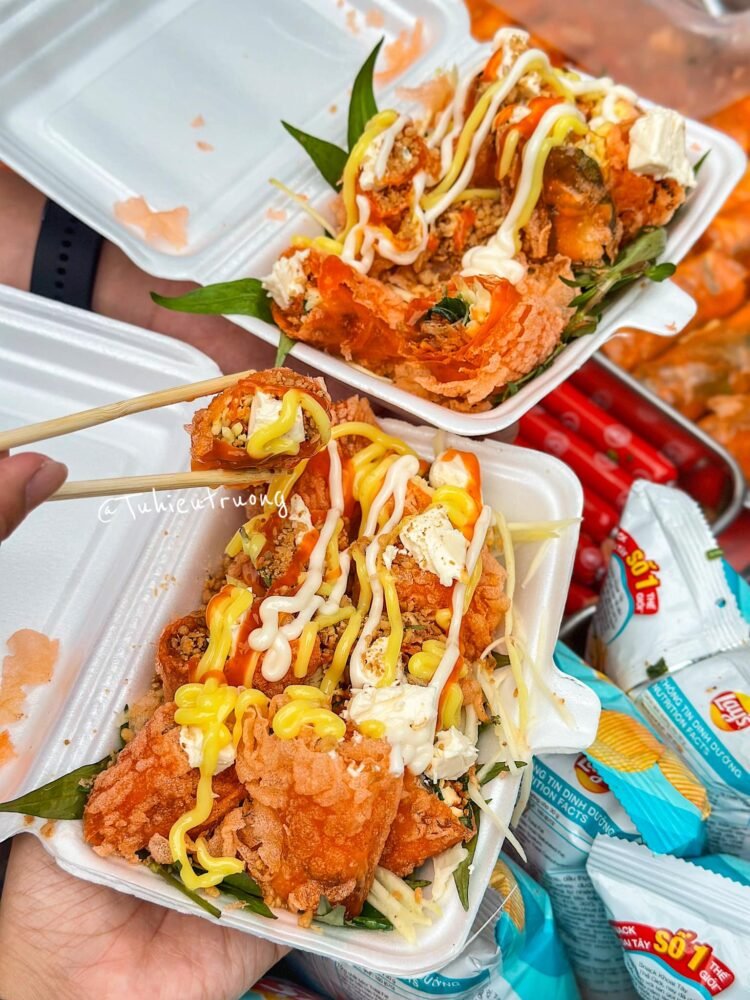 BÁNH TRÁNG CHIÊN MLEM MLEM - ĂN PHÁT MÊ LUÔN TẠI QUẬN 10 
 Young Tea: Y12 Hồng L...