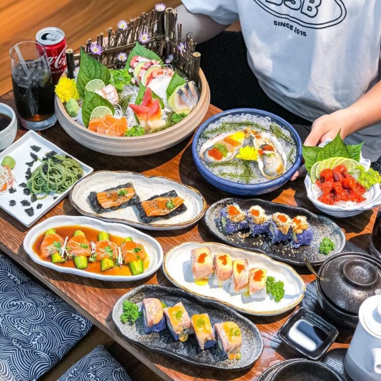KIMOCHI Ahihiiii  TIỆM SUSHI, SASHIMI NHẬT BẢN TRỐN HẺM KHU BÌNH THẠNH,  GIÁ NHI...