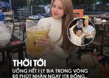 Địa chỉ:  Chương Trình Uống Hết 1 Ly Bia Trong Vòng 60 phút Nhận Ngay 1 Triệu Đồ...