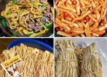 Củ cải khô ngon giòn ,ngọt lắm ạ. Xào khô thịt...mê li luôn ạ. 
1kg nấu đc nhiều...