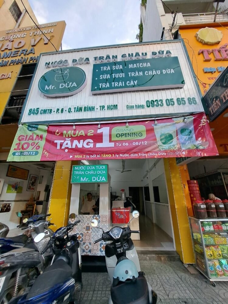 Chỉ là món nước dừa thêm trân châu thôi mà không hiểu sao ghiền quá trời quá đấ...