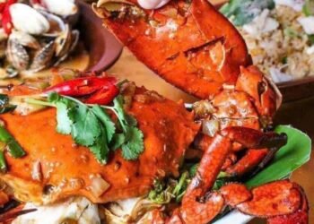 CUA CHẾ BIẾN RANG ME-CHÁY TỎI ĐỒNG GIÁ CHỈ VỚI 180k/1kg(3-4 con) 392 hoàng hữu n...