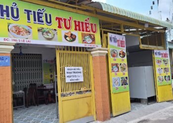 Quán Hủ Tiếu TƯ HIẾU.          196/3 Lê Lai .f4.  TPVT       Khai Trương: Ngày ...