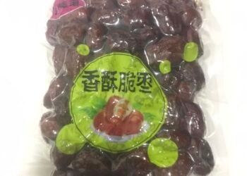 Táo tàu sấy giòn, bịch 250g, giá 40k/bịch, thị trường bán 55k. Mình có 10b. Ai m...