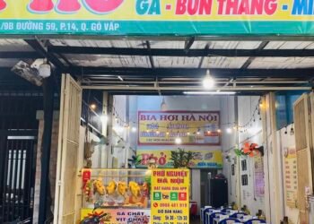 PHỞ NGUYỆT
 81/9 đường 59 p14 gò vấp
 google maps ( phở gà nguyệt hà nội )