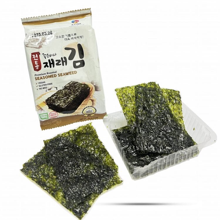Rong biển sấy khô tẩm gia vị thượng hạng Hàn Quốc 
 Thành phần: Protein và vitam...