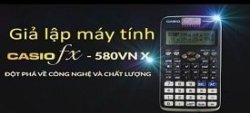 Cách giả lập máy tính CASIO FX-580 VNX trên điện thoại, máy tính